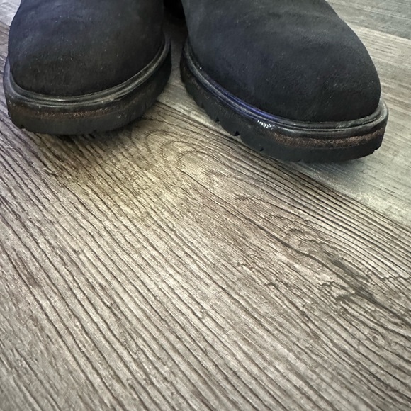 Fieramosca black suede chunky Chelsea boots size 7.5 - Picture 7 of 9